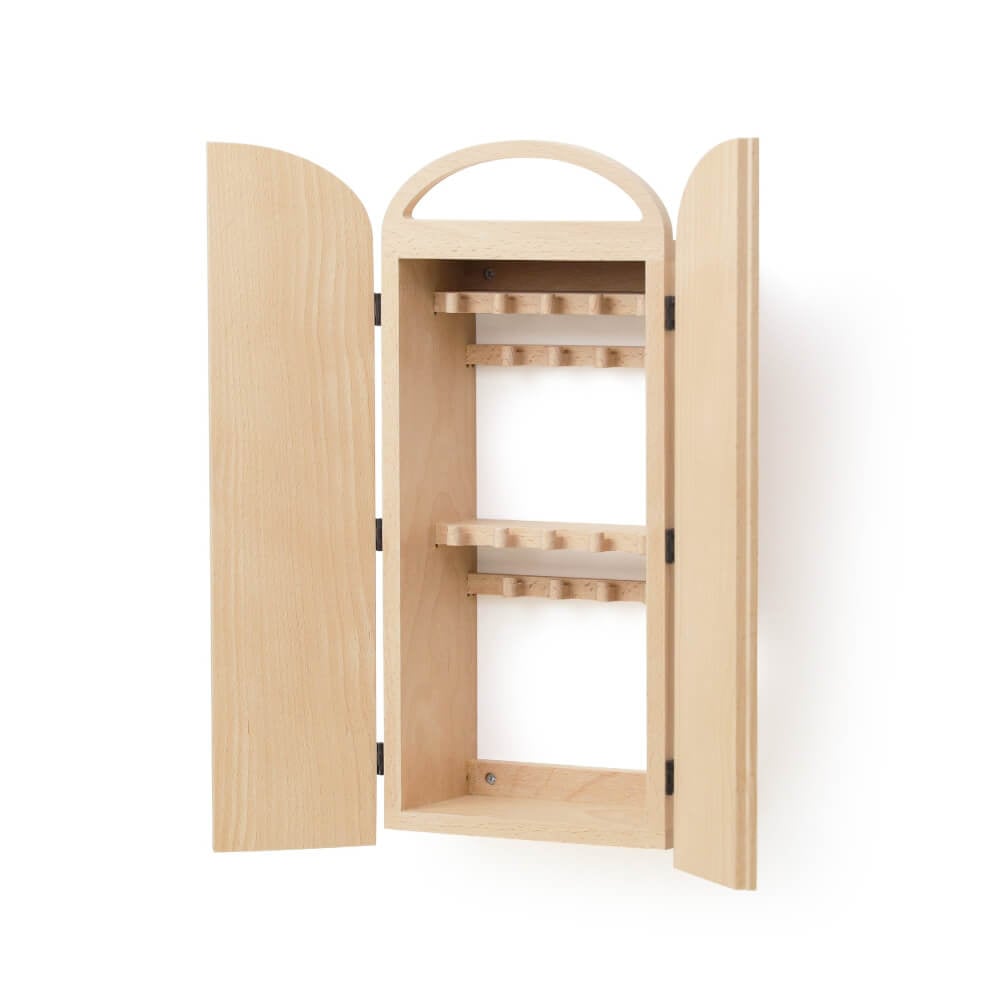 ตู้กุญแจติดผนังดีไซน์สวยไม้บีชจริง Pana Objects รุ่น Miti Plus: Key Cabinets สีไม้บีชธรรมชาติ size 16x9x41 ซม
